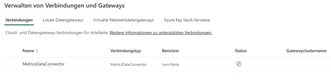 Azure - Fabric - Connector